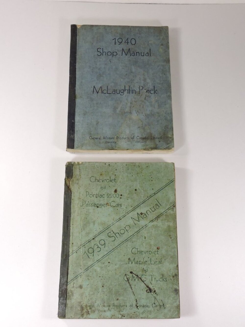 1939 Chevrolet & Pontiac & 1940 Buick Original Vintage Shop Manuals